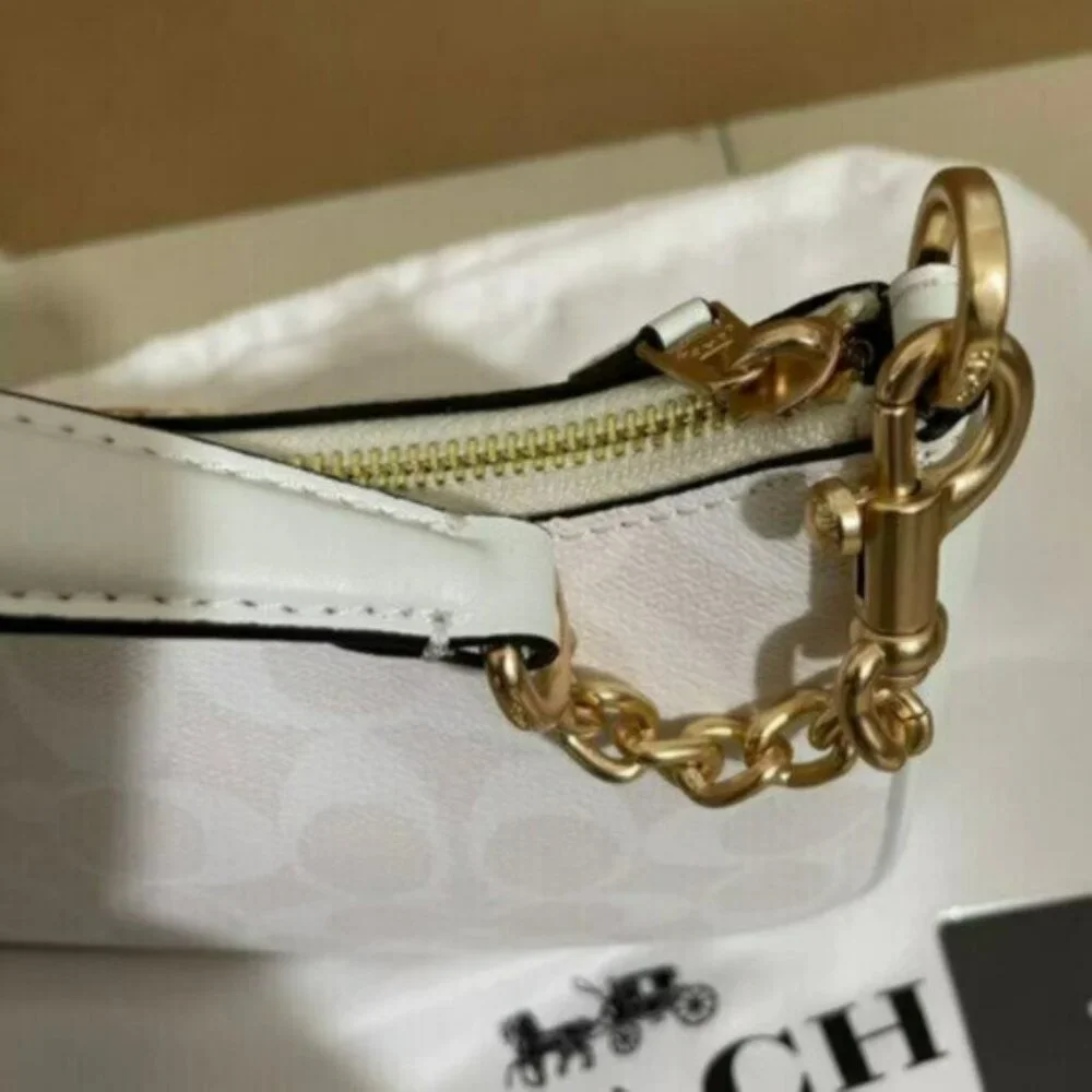 Coach Teri Shoulder Bag In Signature Canvas CA548 - Picture 8 of 11